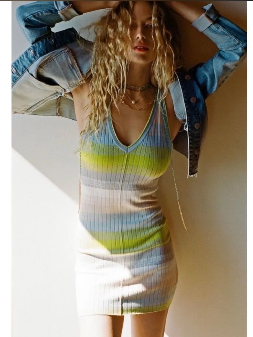 NWT Anthropologie Daily Practice Ribbed Dress